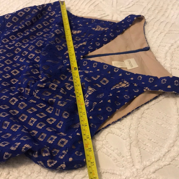 Chico’s Lace Sleeveless Fit and Flare Dress - Picture 4 of 8